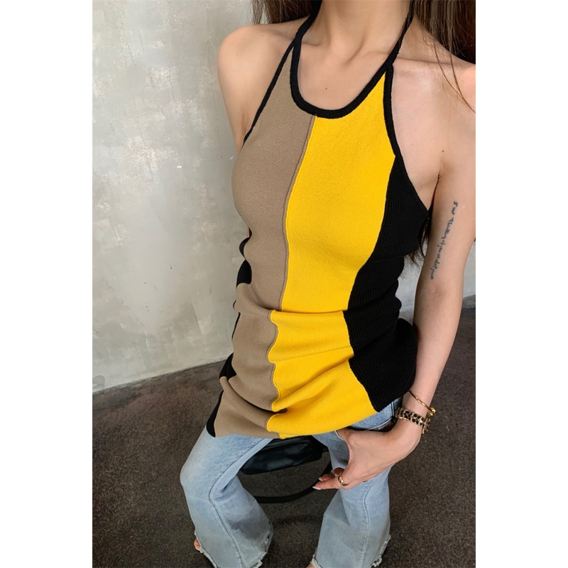 Đầm Dệt Kim Hai Dây Màu Sắc Thời Trang Trẻ Trung