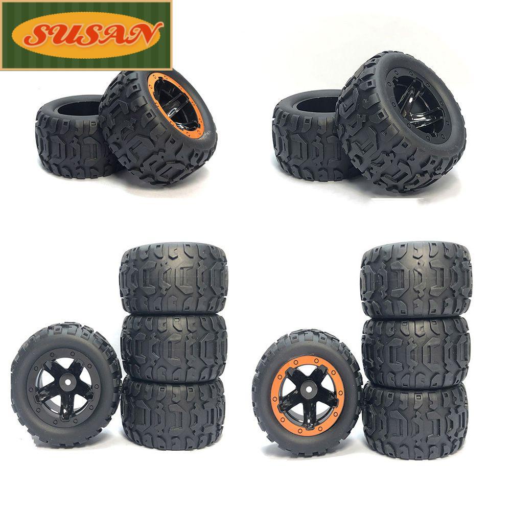 2 / 4 Bánh Xe Cao Su Cho Mô Hình Xe Điều Khiển Từ Xa