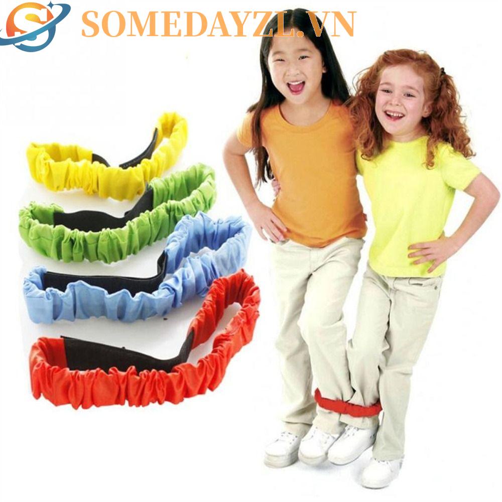 Dây Đai Co Giãn Ba Chân Hỗ Trợ Luyện Tập Thể Thao Ngoài Trời