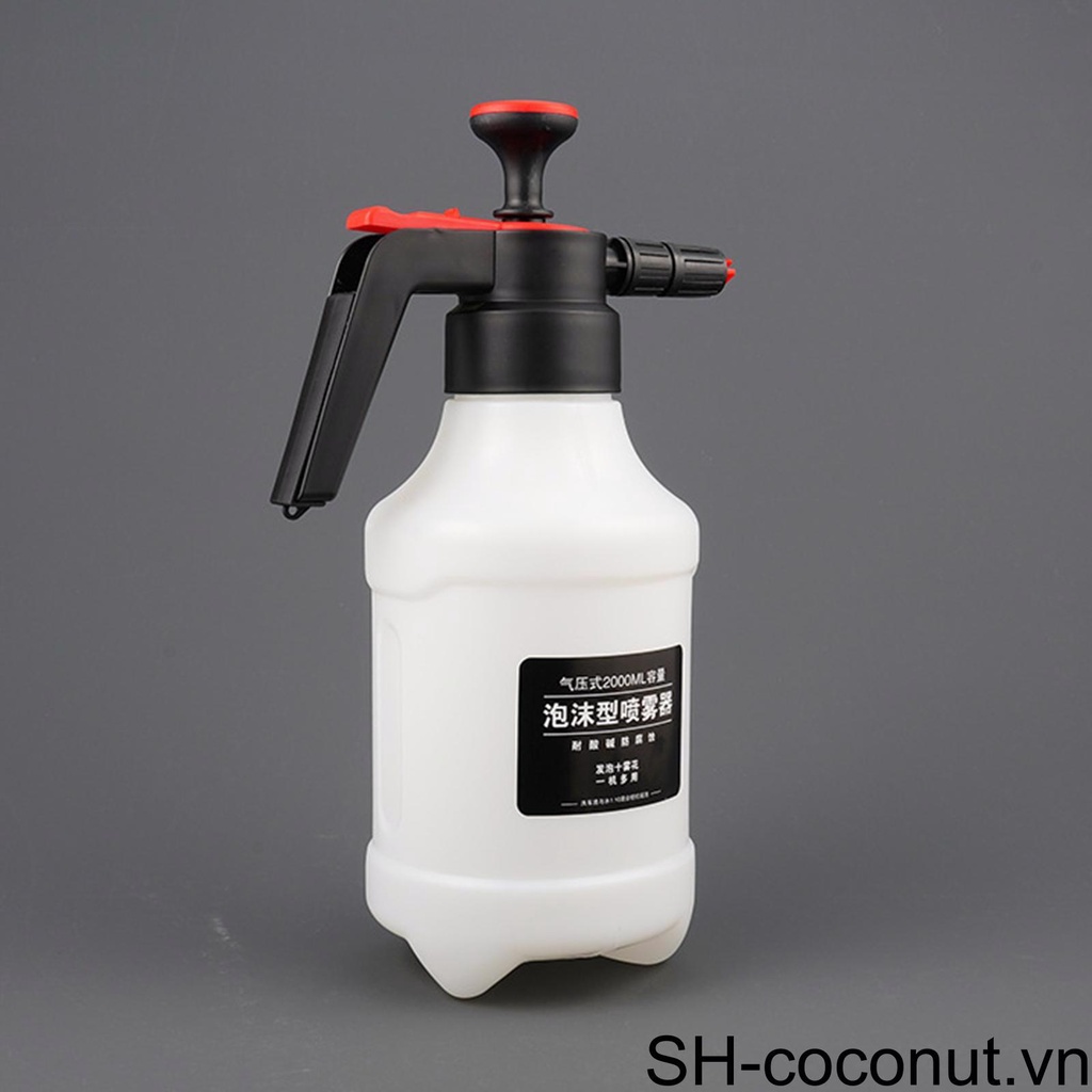 Bình Xịt Bọt Tuyết Rửa Xe Cầm Tay 2000ml