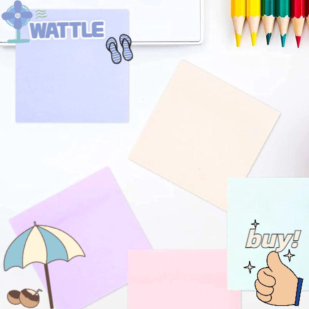 Set 10 Giấy Ghi Chú Tự Dính Nhiều Màu Tiện Dụng