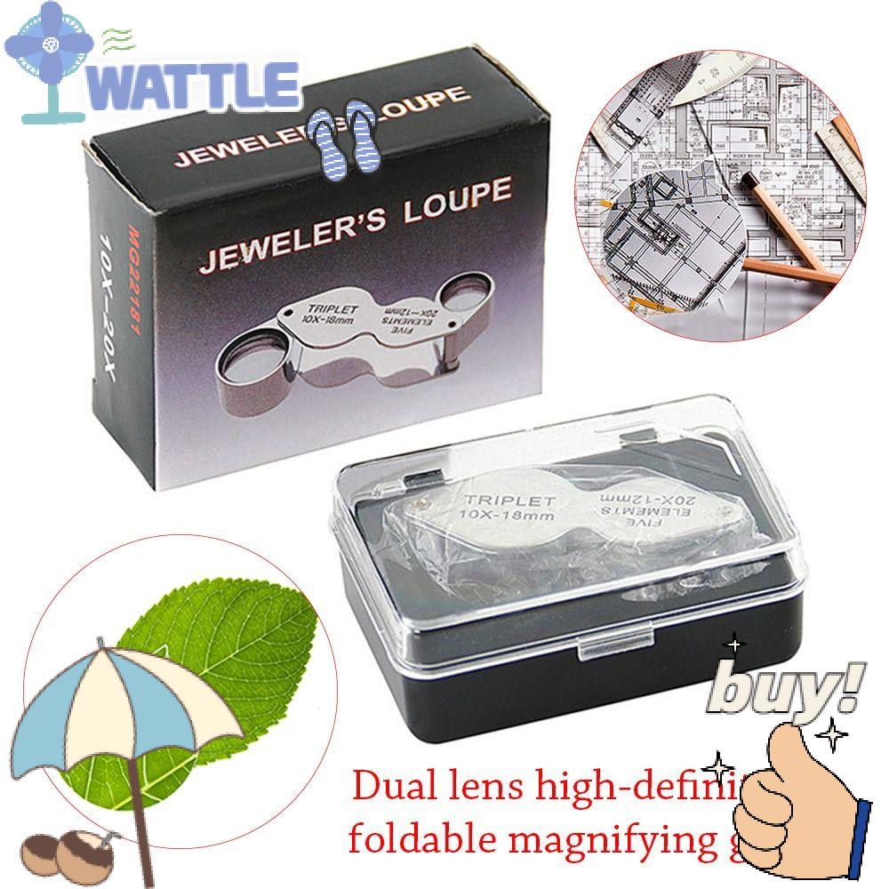 Kính Lúp Phóng Đại Hai Ống Kính Dùng Làm Đồ Trang Sức Thủ Công