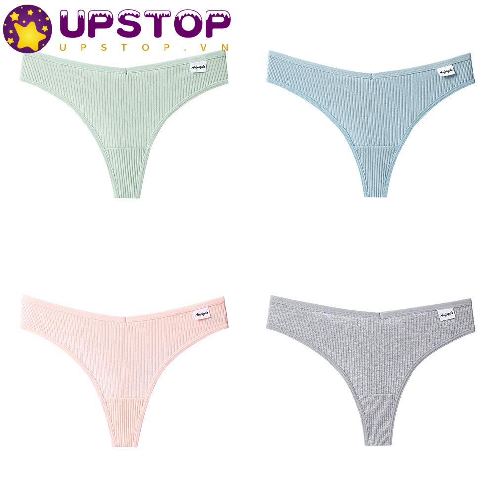 Quần Lót Nữ G-string Màu Trơn Thoáng Khí