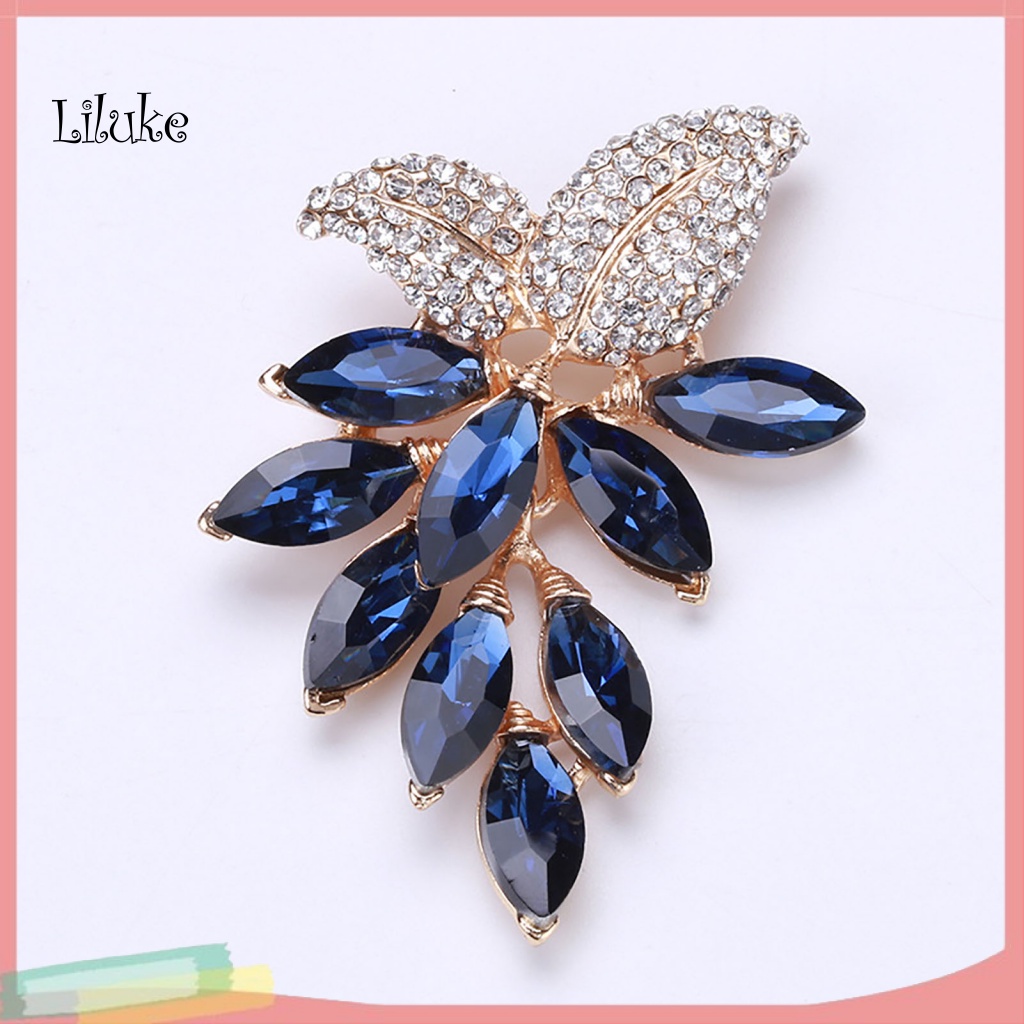 Ghim Cài Áo Hình Chùm Nho Đính Đá Nhân Tạo Thời Trang Cho Nữ