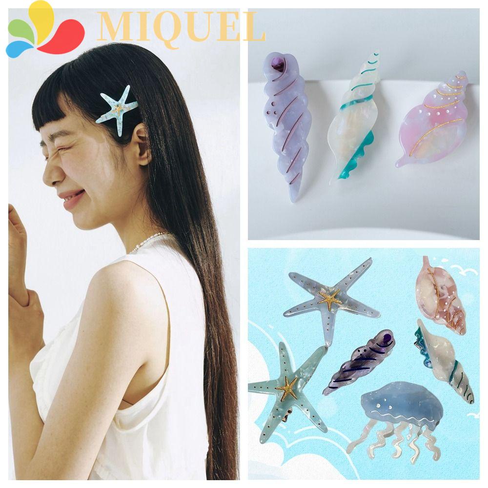 Kẹp Tóc Mỏ Vịt Hình Học / Sứa / Sứa Axit Acetic Sáng Tạo Dễ Thương Dành Cho Bạn Nữ