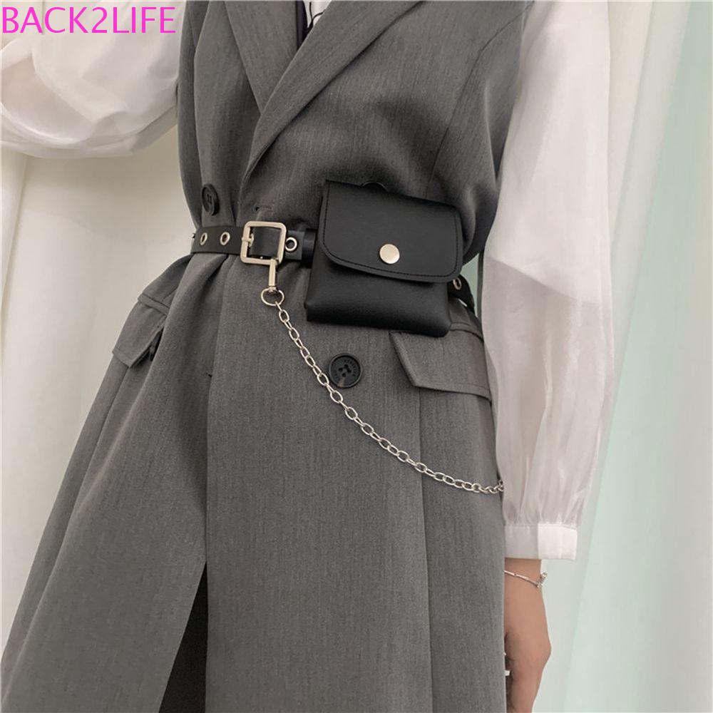 Thắt Lưng Da Khóa Vuông Bằng Hợp Kim Điều Chỉnh Được Phong Cách Hàn Quốc Đơn Giản Dành Cho Túi Xách