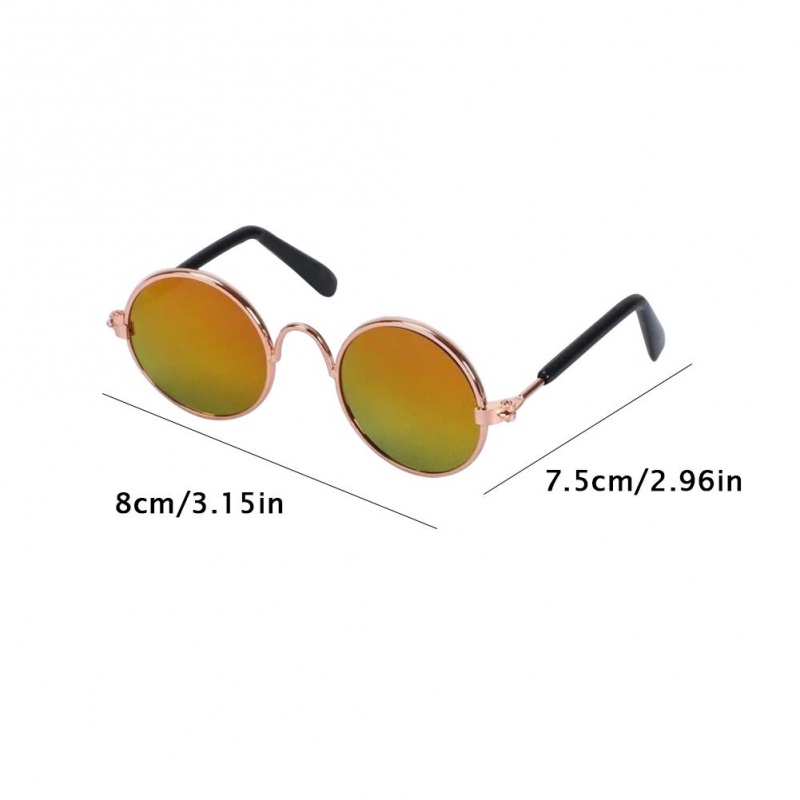 1 Kính Mát Hình Mắt Mèo Dễ Thương Dùng Chụp Ảnh Cho Thú Cưng Mắt Kính Trang Trí Chụp Ảnh Cần Thiết Cho Thú Cưng Dễ Thương