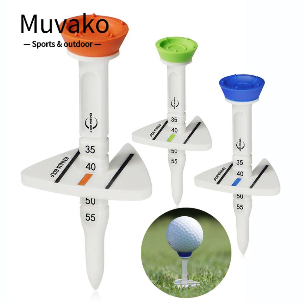 MUVAKO Giá Đỡ Gậy Đánh Golf Bằng Nhựa Điều Chỉnh Được Tiện Lợi