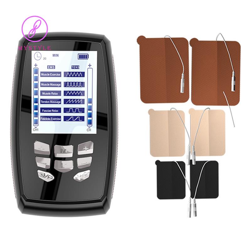 1 Bộ Máy Massage Xung Điện EMS 24 Chế Độ EMS Màu Đen