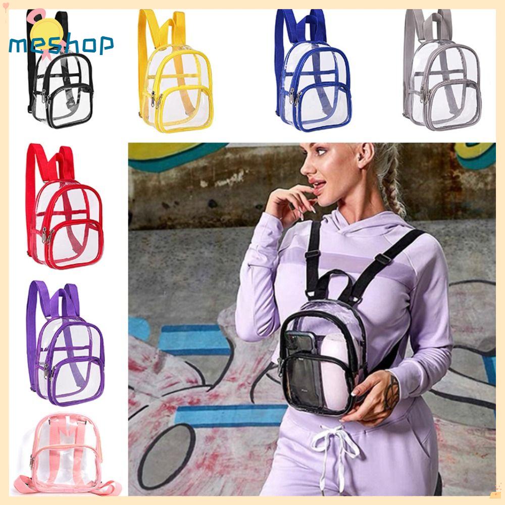 Ba Lô Đi Học / Du Lịch Cỡ Nhỏ Trong Suốt Thời Trang Cho Nữ