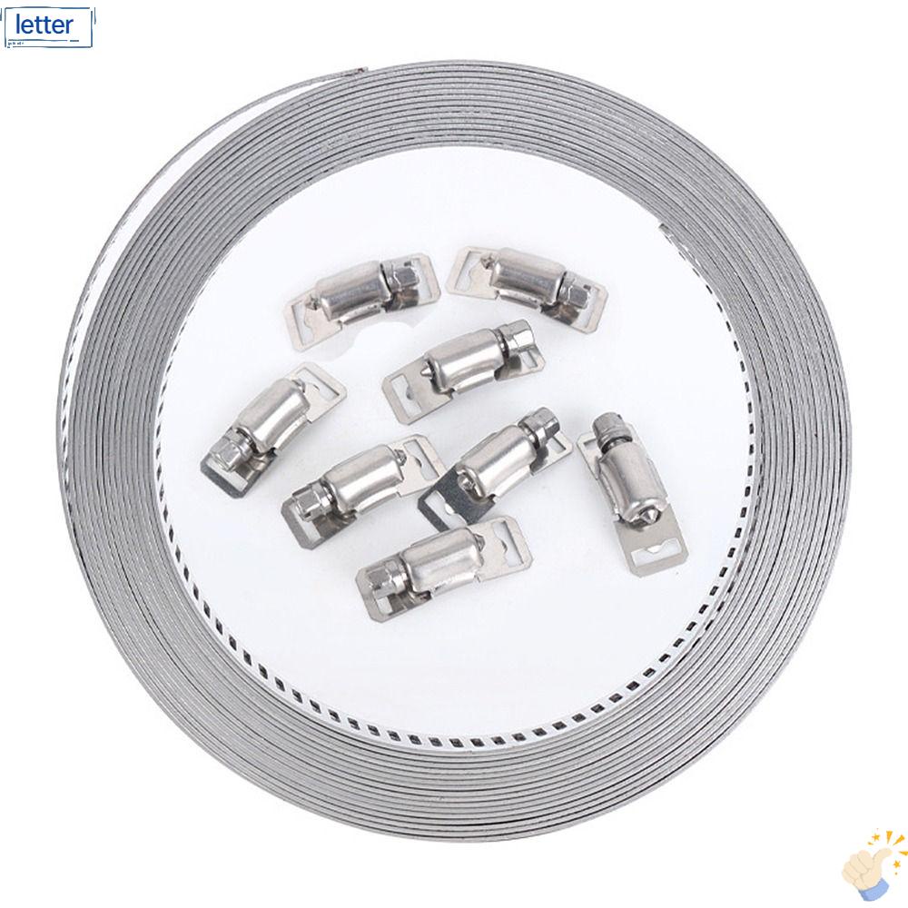 LET Kẹp Ống Bằng Thép Không Gỉ 304 Có Thể Điều Chỉnh Tiện Dụng