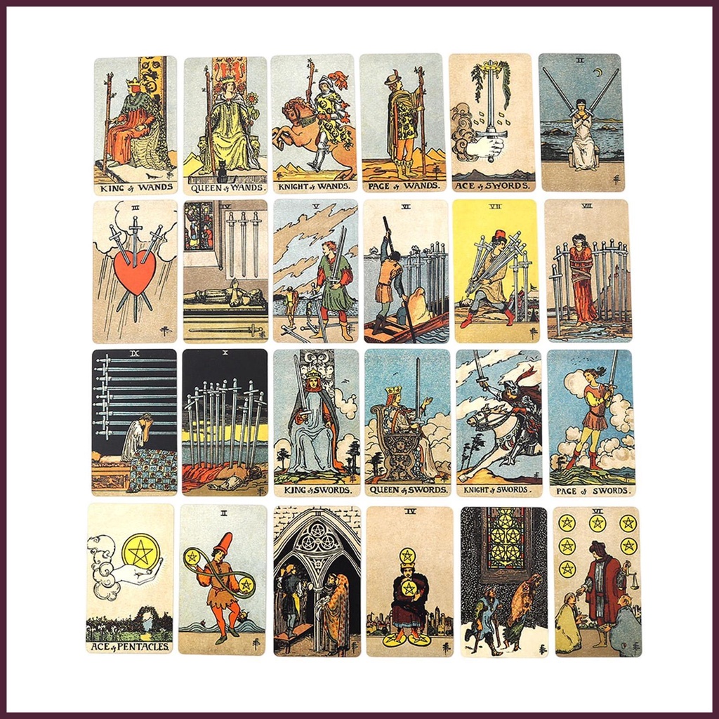 Bộ Bài Tarot 78 Lá Đa Năng Có Thể Tái Sử Dụng