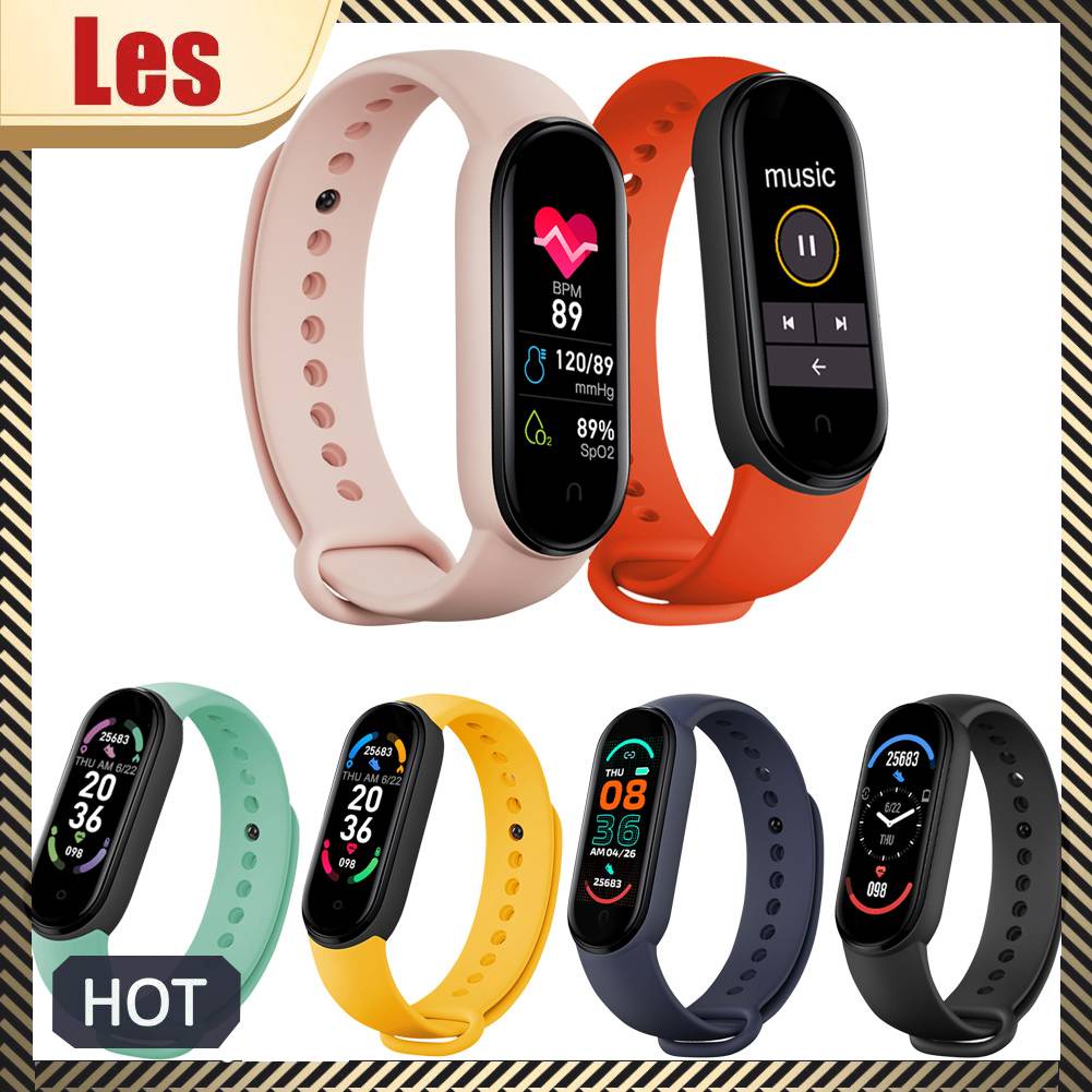 Đồng Hồ Thông Minh Đa Năng Theo Dõi Tình Trạng Sức Khỏe M6