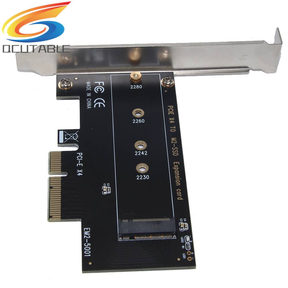 Thẻ Mở Rộng SSU EM2-5001 PCI-E 3.0 X4 Sang NVMe M.2 NGFF