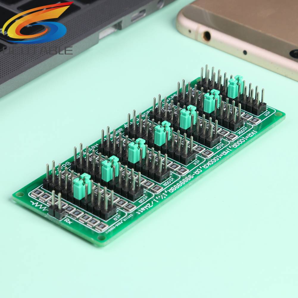 Bảng Mạch Điện Trở 7 Decade 1R-9999999Mô Đun Lập Trình R / 1R SMD Chuyên Dụng