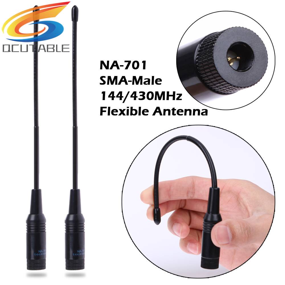 Ăng Ten Radio 2 Băng Tần Kép 144 / 430MHz NA-701 SMA Cho Yaesu 6 7 8R