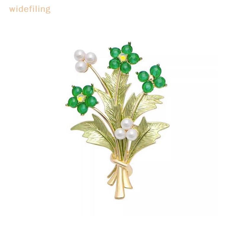 Cài Áo Hình Bó Hoa Đính Đá Phong Cách Âu Mỹ Thời Trang Cho Nữ