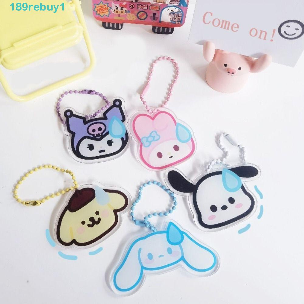 Móc Khóa Bằng Acrylic Hình REBUY1 Kuromi Dog Yugui My Melody