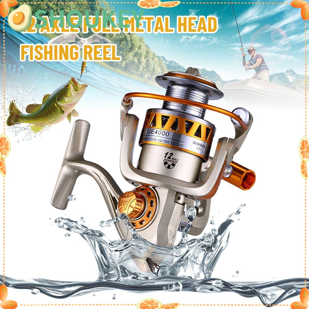 SHOUKEY Máy Câu Cá Mới 12 Axes JE2000 Series Chất Lượng Cao