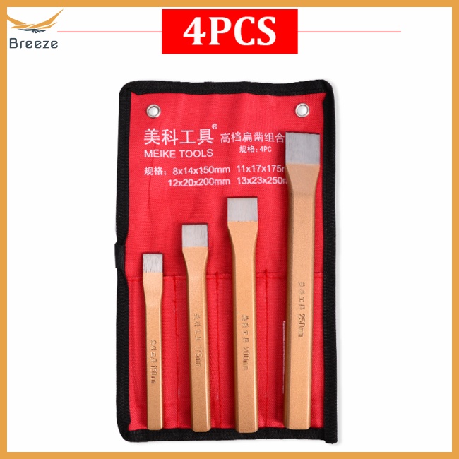 Bộ 6 Dụng Cụ Đục Lỗ Cho Xây Dựng Kèm Túi Đựng