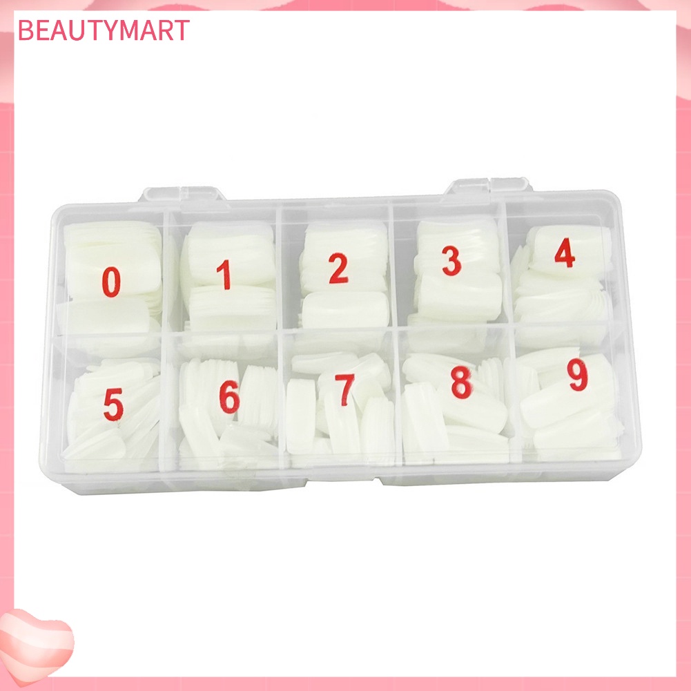 Bộ 500 Móng Tay Giả Acrylic Che Phủ Toàn Diện DIY