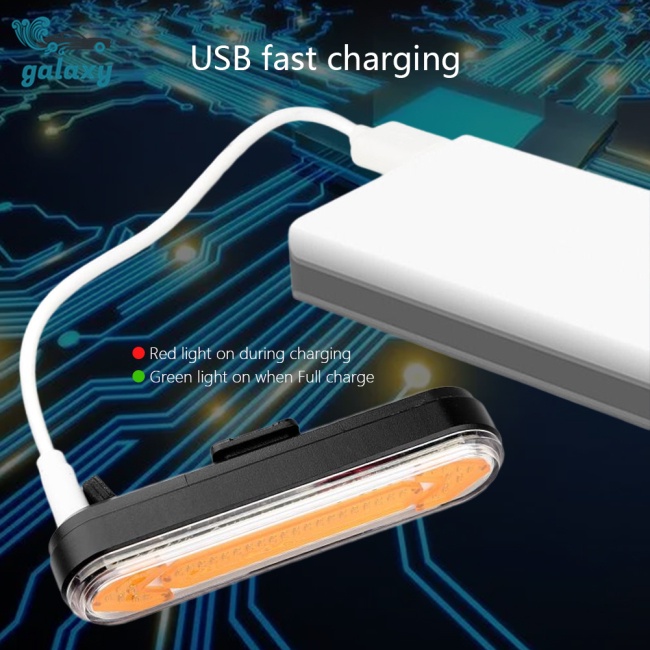 Galaxy Đèn Led Tín Hiệu Gắn Đuôi Xe Đạp Leo Núi Kèm Điều Khiển Từ Xa