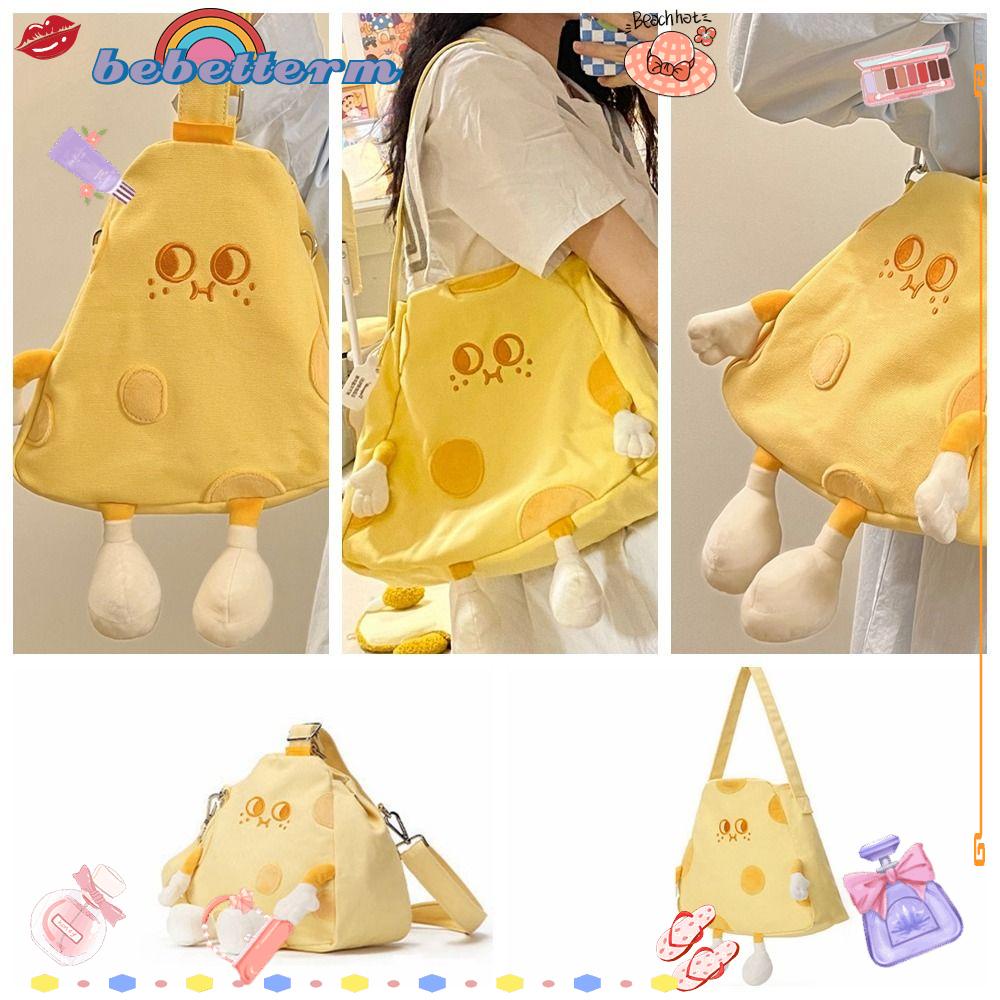 BEBETTERM Túi Xách Vải Bố Hình Vali