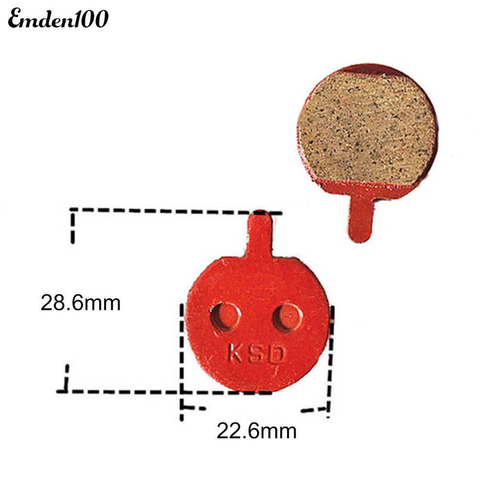 1 Cặp Má Phanh Xe Đạp Leo Núi Không Gây Tiếng Ồn