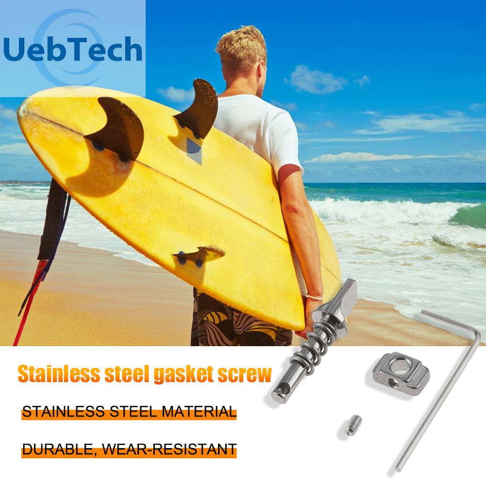 Bộ Ốc Vít Cố Định Tấm Ván Lướt Sóng Bằng Thép Không Gỉ