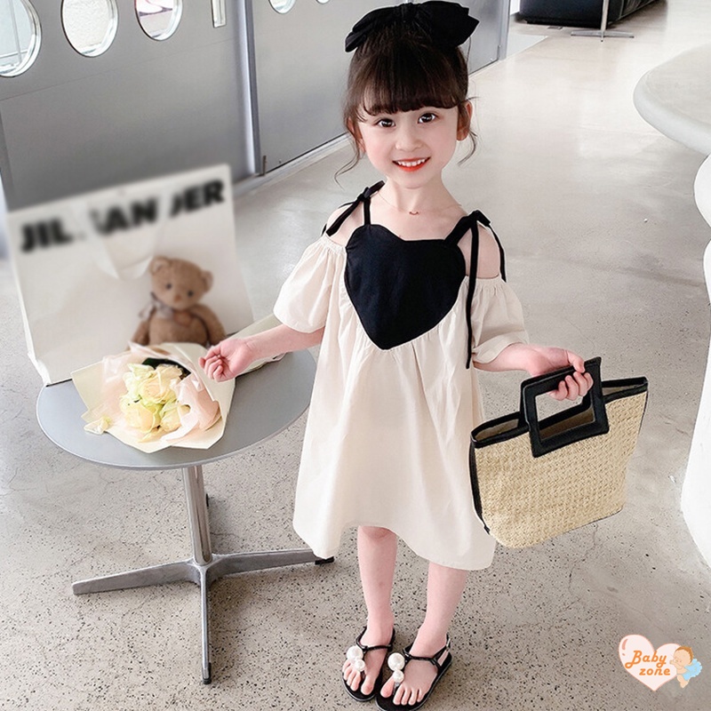 Khung Thành Cho Bé Chất Lượng Cao❤Đầm Công Chúa Tay Phồng Thời Trang Mùa Hè Xinh Xắn Cho Bé Gái