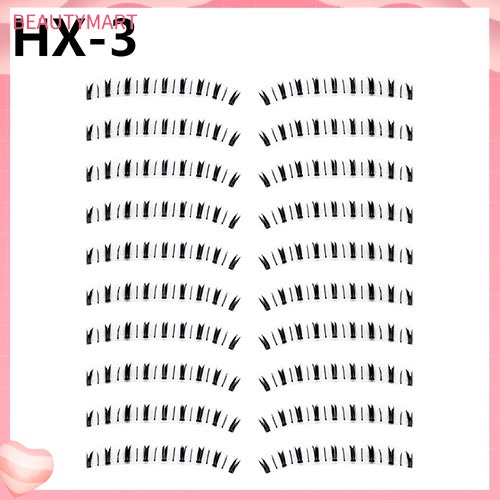 Bộ 10 Cặp Lông Mi Giả Nhiều Kiểu Khác Nhau Dùng Trang Điểm Làm Đẹp