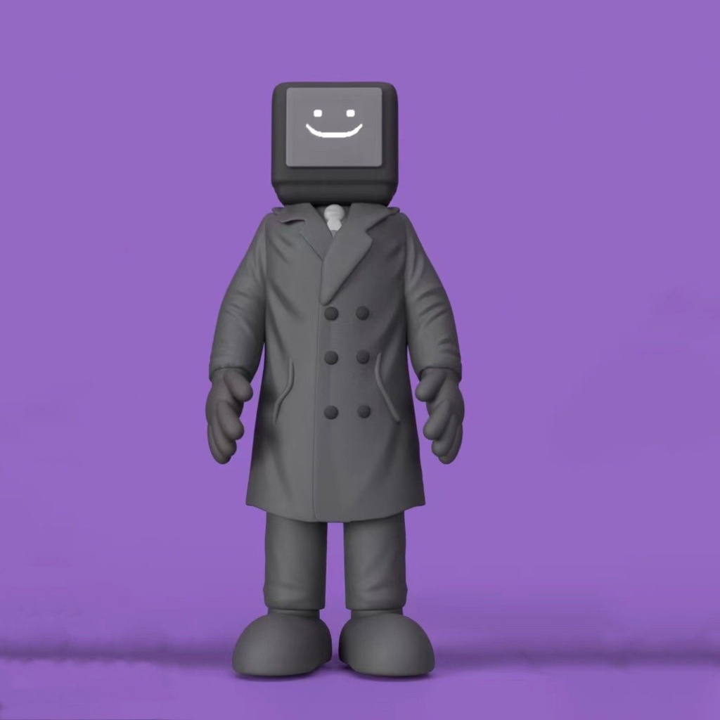 Búp Bê Nhồi Bông Hình Người Đàn Ông Ngồi toilet Merchandise skibidi Làm Quà Tặng