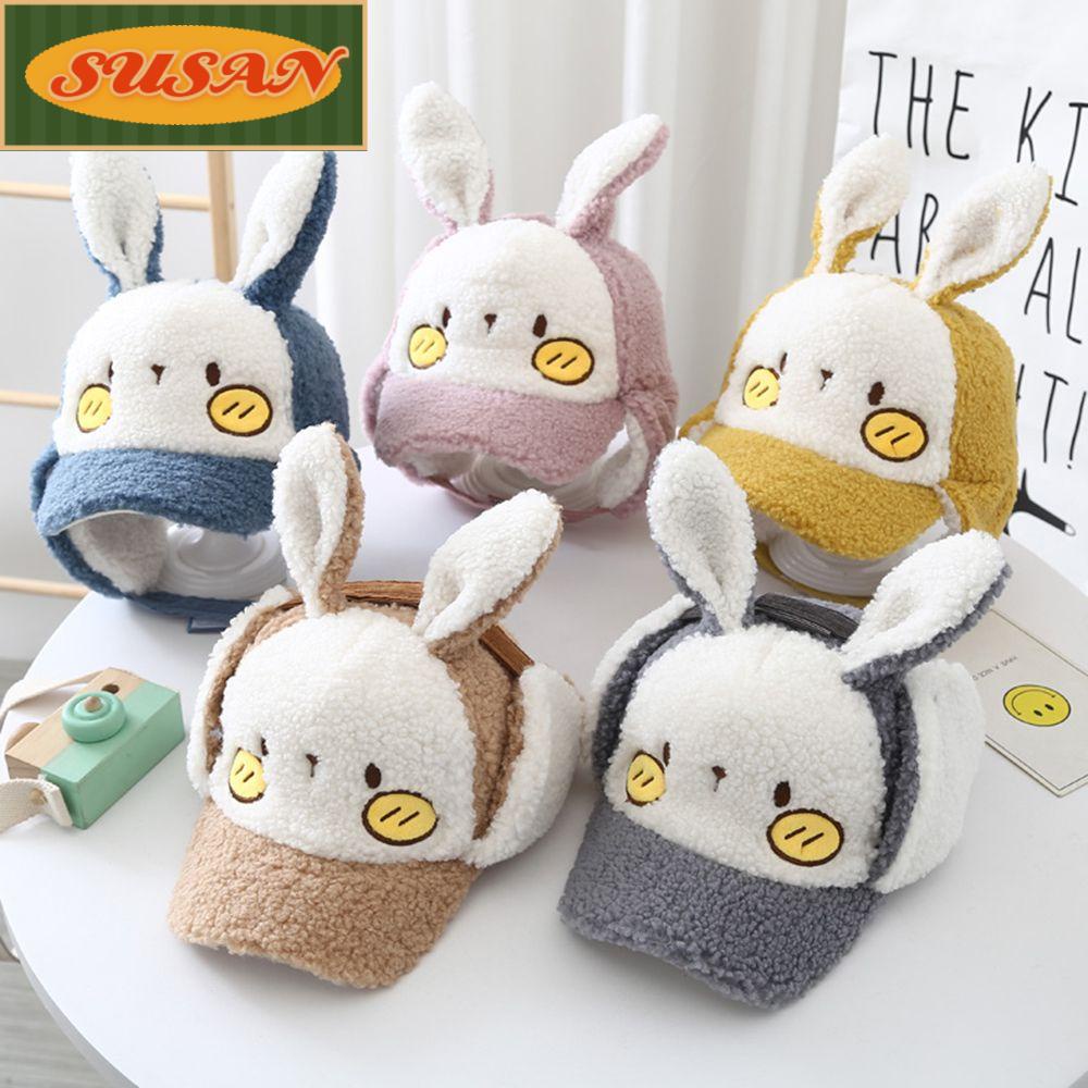 SUSANS Nón Lưỡi Trai Cotton Xinh Xắn Dành Cho Bé 2-5 Tuổi