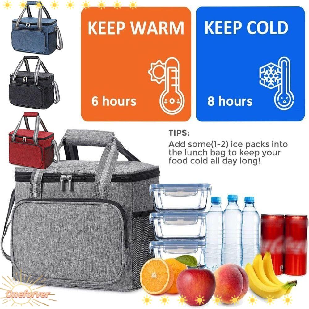 Túi Đựng Hộp Cơm Cách Nhiệt Dung Tích Lớn 15L Tiện Dụng Mang Theo Du Lịch