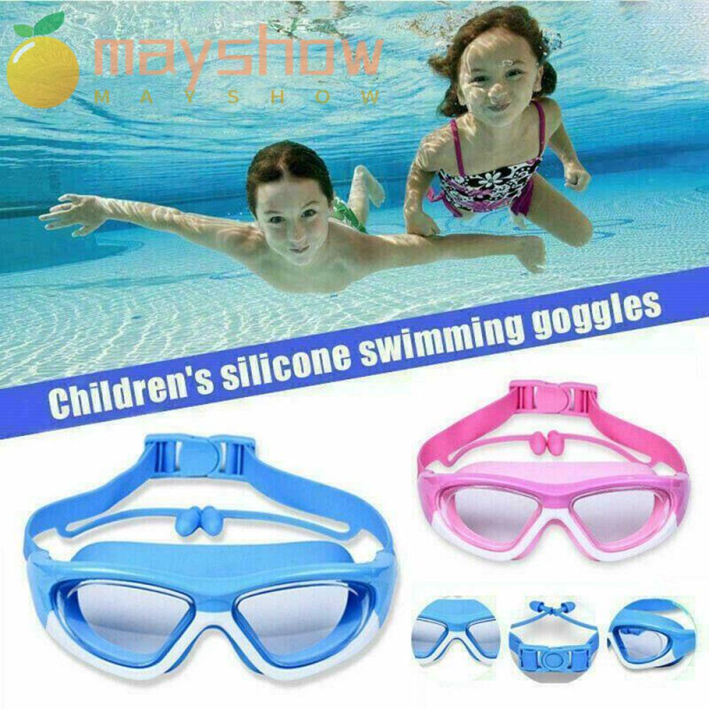 MAYSHOW Kính Bơi Chống Sương Mù Dành Cho Bé Gái