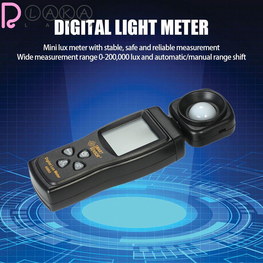 LAKAMIER Máy Đo Ánh Sáng Kỹ Thuật Số RMS Max Min Độ Chính Xác Cao