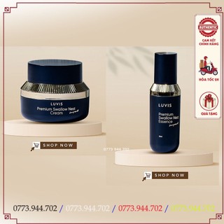 Kem face tổ yến 30g và serum tinh chất phục hồi dưỡng ẩm tổ yến 33ml