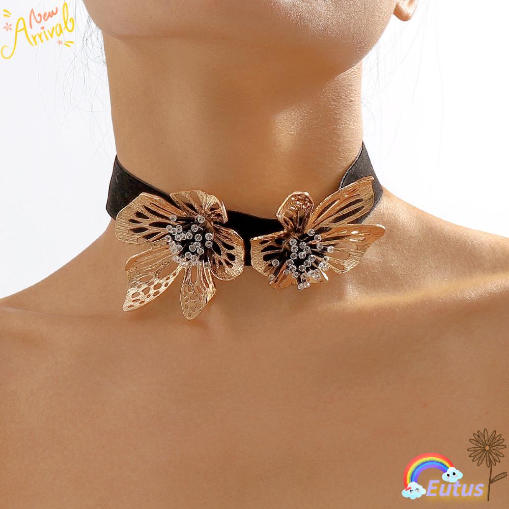 EUCA Choker Vải Nhung Thanh Lịch