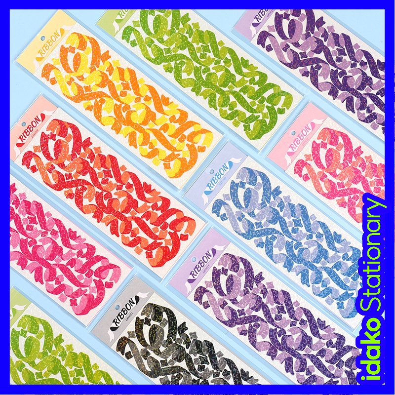 Miếng Dán Thẻ Cuckoo Kẻ Sọc Dọc Lấp Lánh GK0020