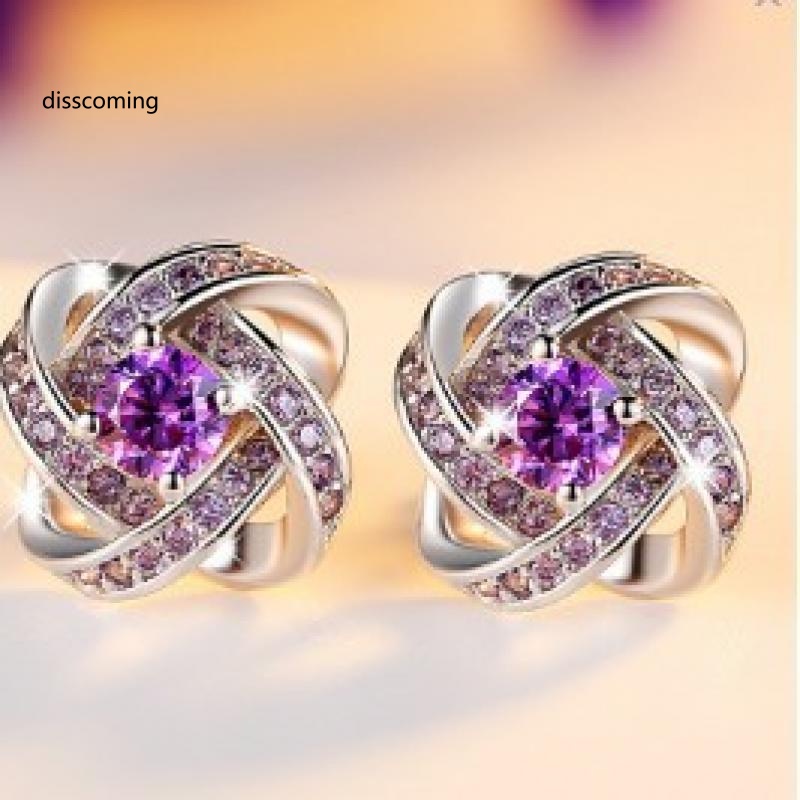 Đầm Nữ Kiểu Dáng Dễ Thương Xinh Xắn Hợp Thời Trang| Đôi Khuyên Tai Đính Đá Zircon Thời Trang Cho Nữ