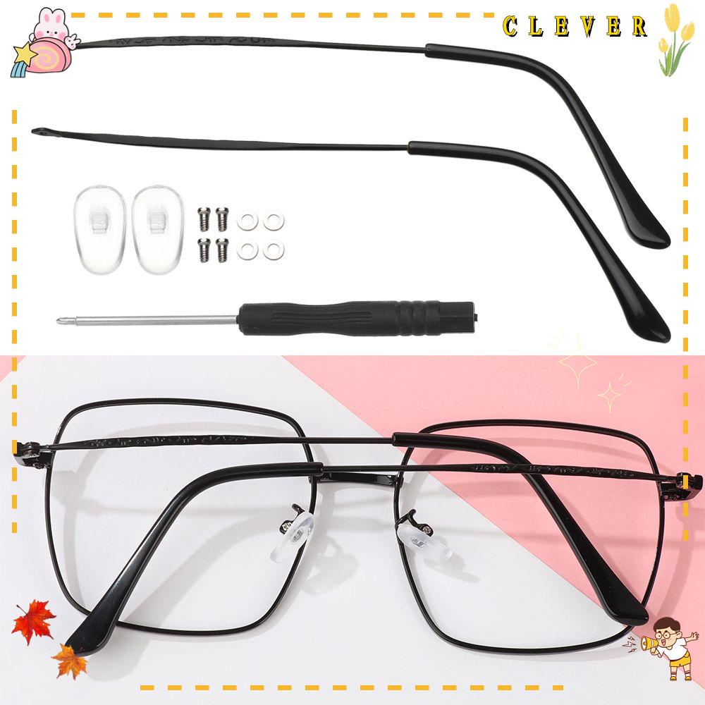 CLEVER 1 Cặp Dụng Cụ Sửa Chữa Kính Đeo Cánh Tay Bằng Kim Loại