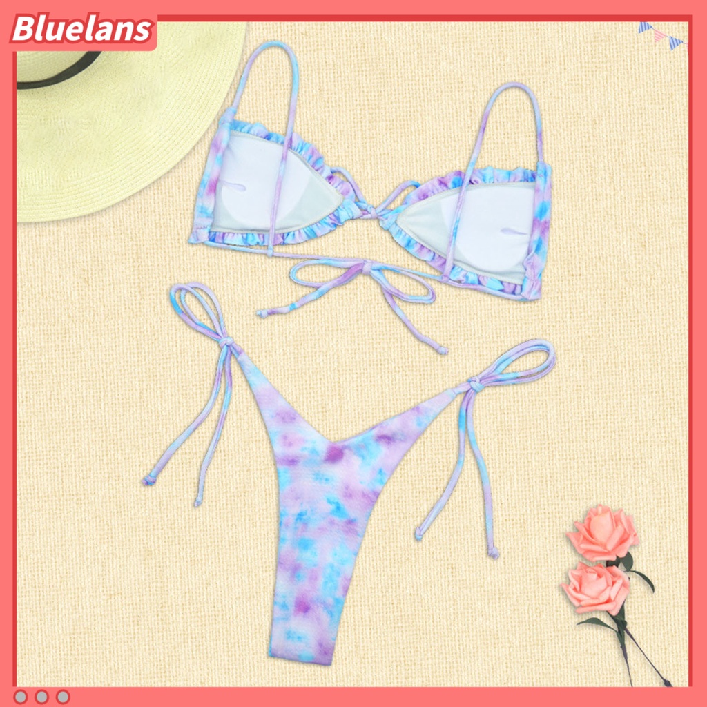Bộ Bikini 2 Mảnh Họa Tiết Da Báo Quyến Rũ Cho Nữ