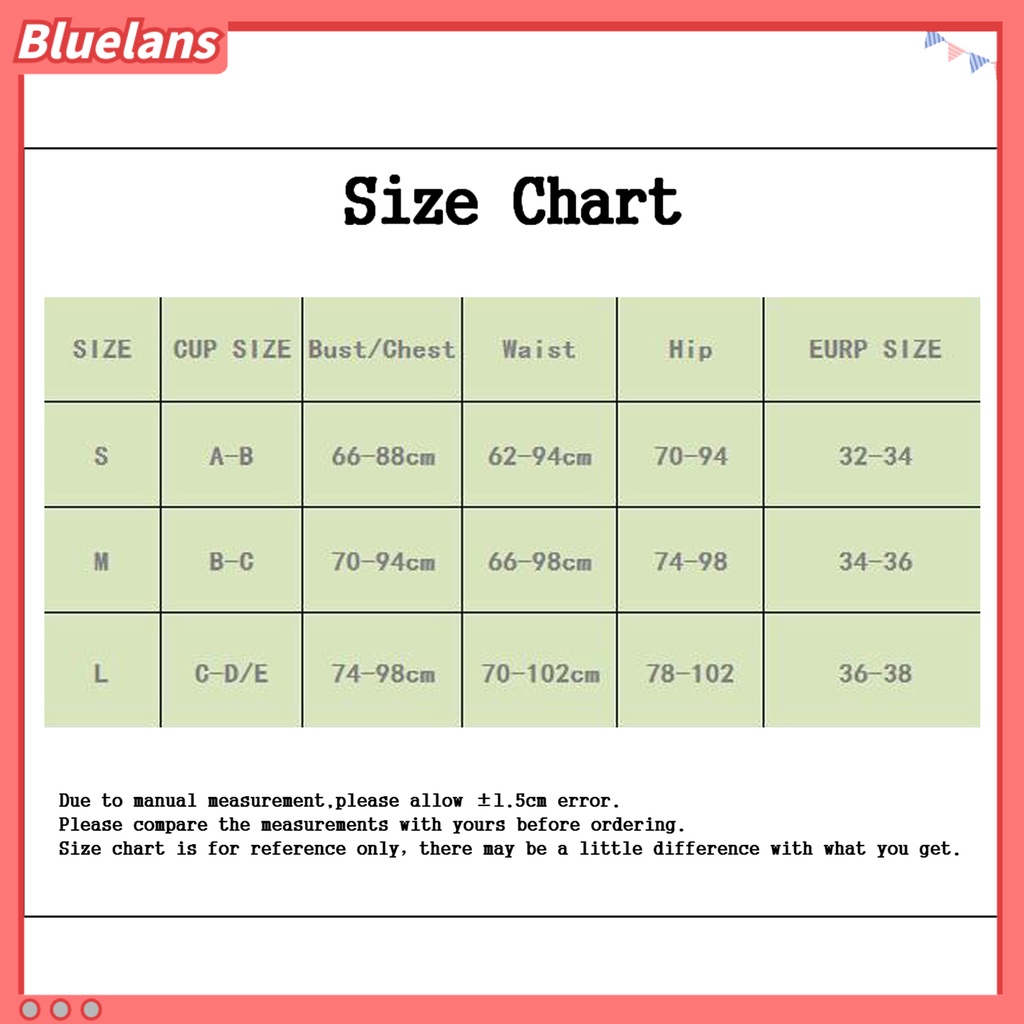 [BLS] Bộ Đồ Bơi Bikini Hai Mảnh Lưng Cao Có Đệm Mút Tròn Bằng Kim Loại Thời Trang Mùa Hè