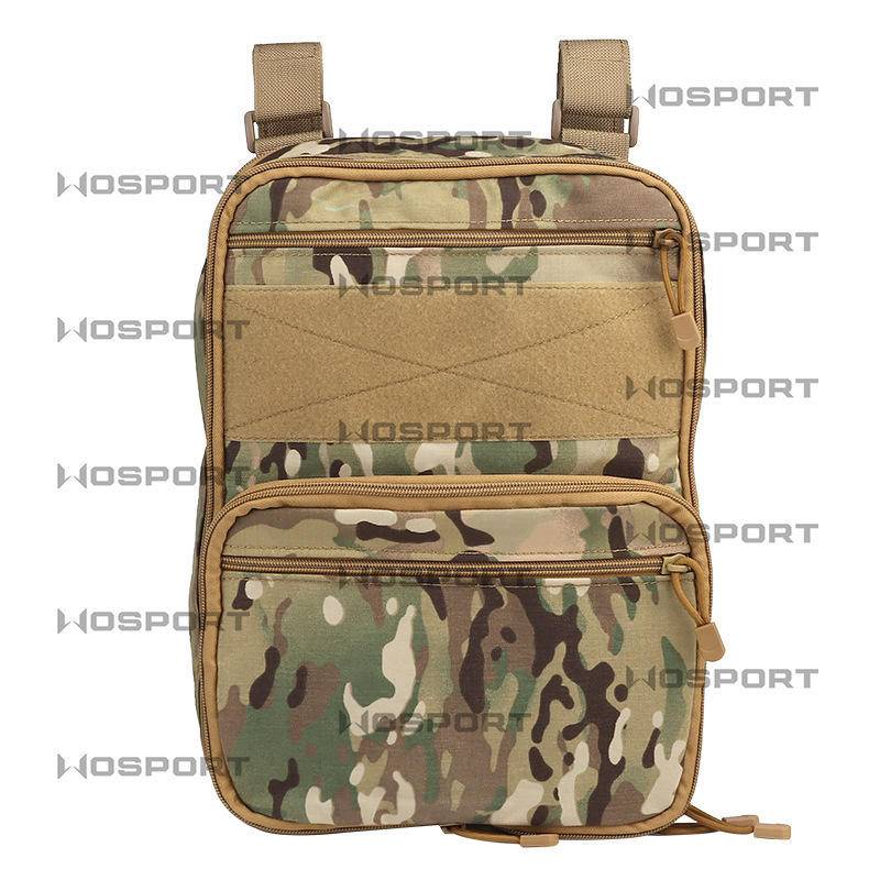 WoSportT Tactical Backpack Lightweight MOLLE System External Bag Camo