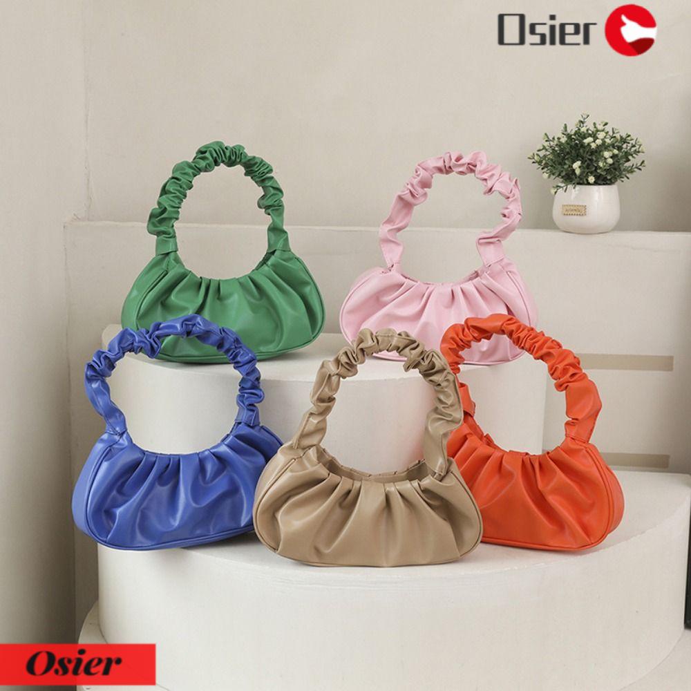 OSIER1 Túi Xách Da PU Hình Đám Mây Thời Trang Mùa Hè Cho Nữ