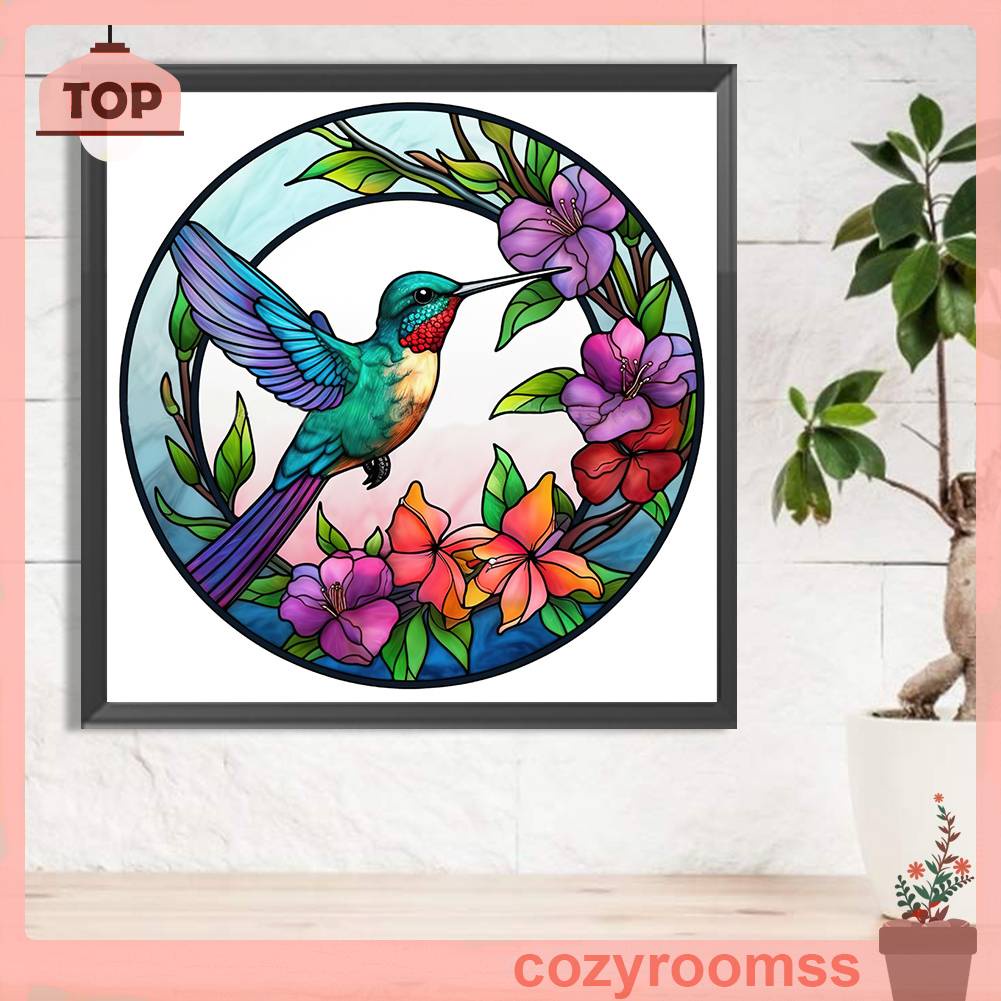 Tranh Đính Đá Kim Cương Toàn Bộ 5D DIY Hình Vẽ Động Vật