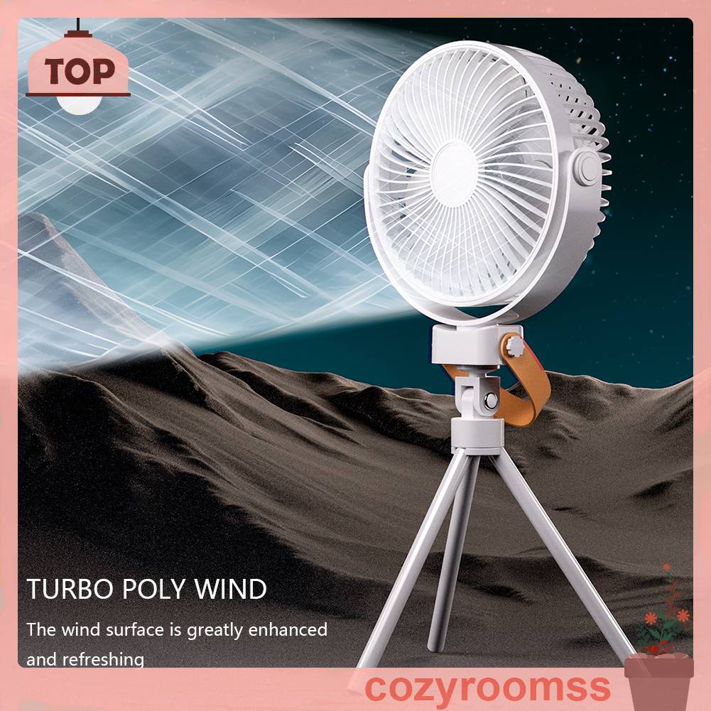 Quạt Thổi Khí 4800mAh Di Động Tiện Dụng Cho Tiệc Nướng BBQ / Cắm Trại