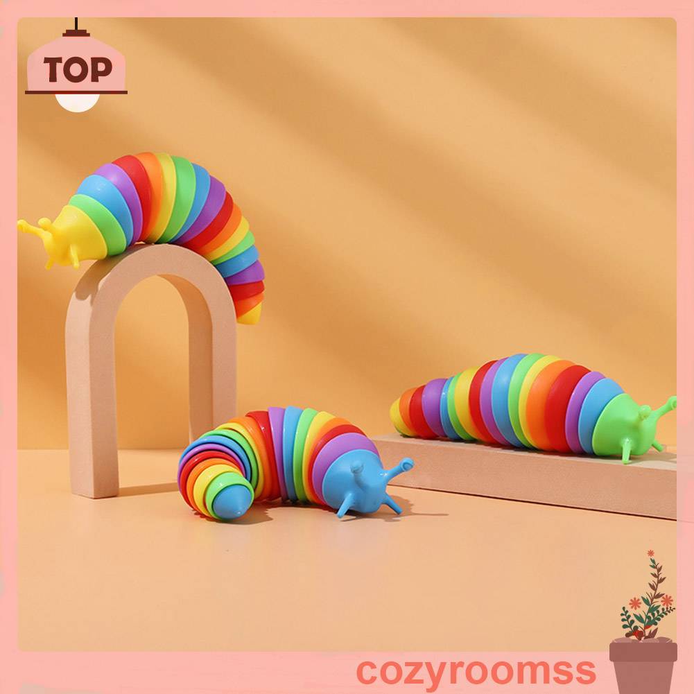 Đồ Chơi Con Sâu Dễ Thương Để Bàn Trang Trí Văn Phòng Trẻ Em