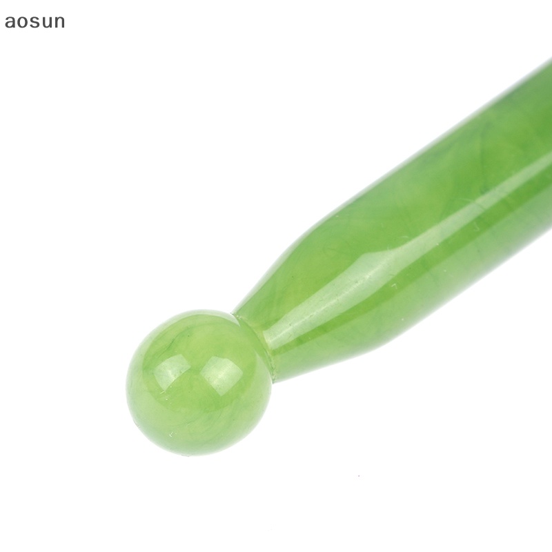 Aosun Dụng Cụ Lăn Massage Mặt Bằng Ngọc Bích Tự Nhiên