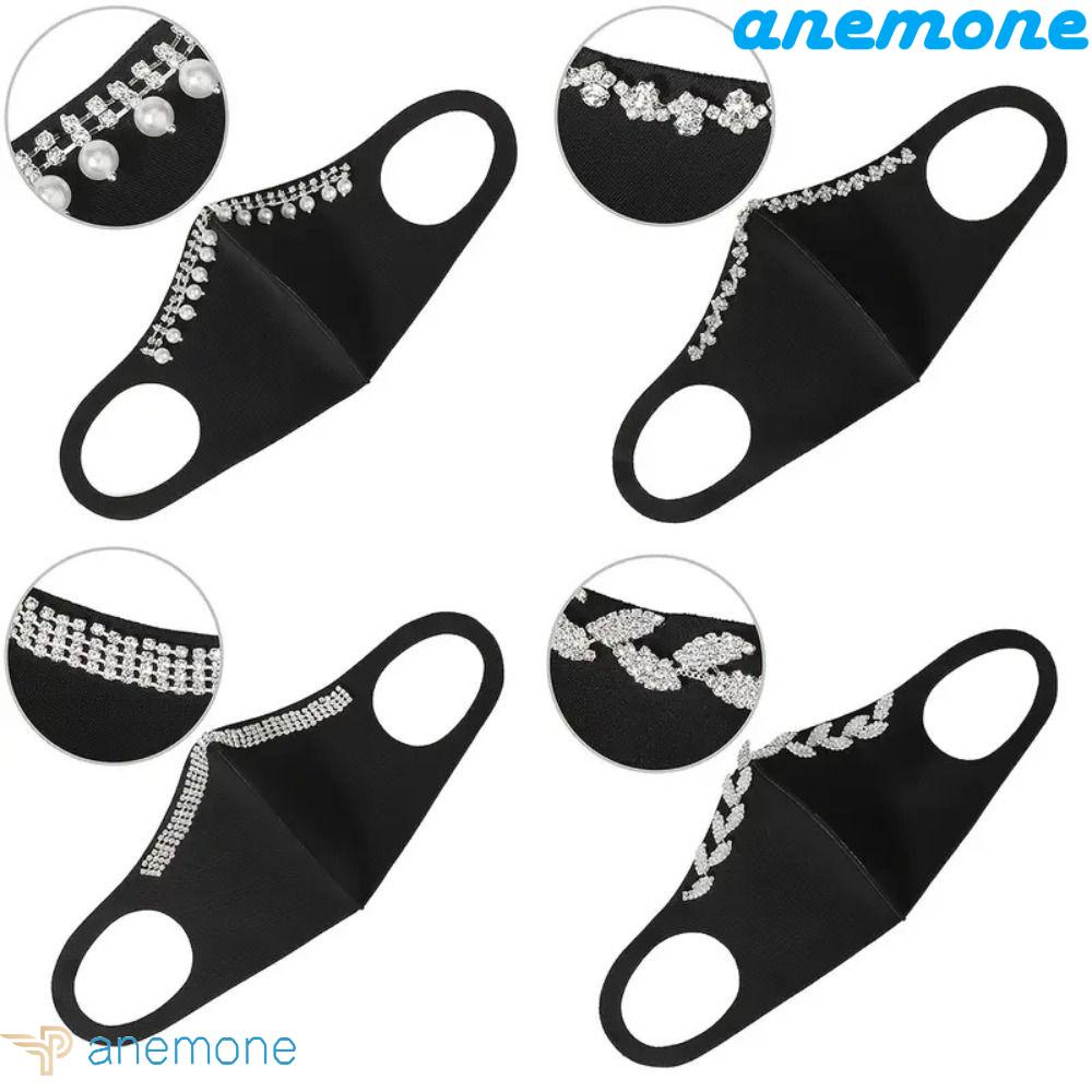 Khẩu Trang Vải Co Giãn Có Thể Giặt Lại Dùng Hóa Trang